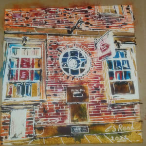 Towcester Post Office by Cathy Read 
