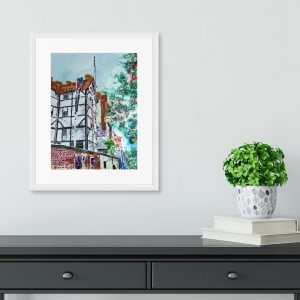 Globe Theatre by Cathy Read 