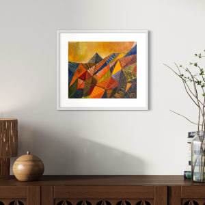 Chromatic mountains by Siméon Artamonov 