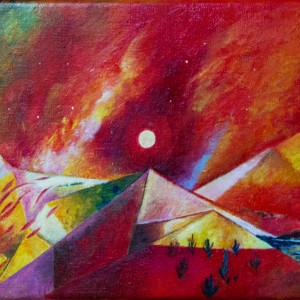 Red Sunset by Siméon Artamonov