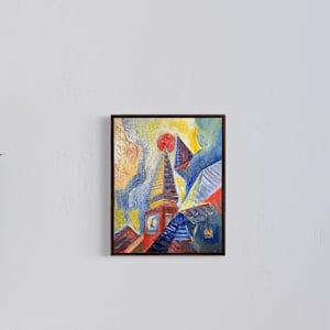 Red sun and Tower by Siméon Artamonov, Image 2.