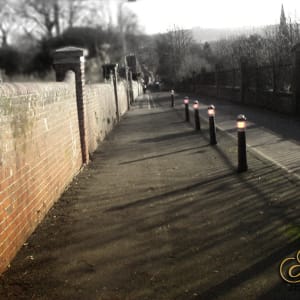 Road from Winchester by Adrienne Fritze