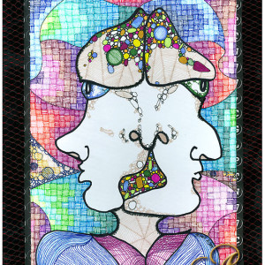 Conversations Between Us, II by Adrienne Fritze