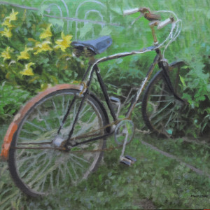 Abandoned Bicycle by Robert Patrick Coombs