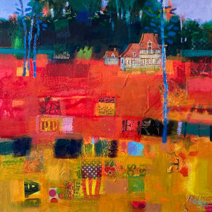 Farmhouse Normandie by francis boag 