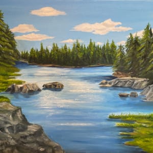 Derry River by Aprille Janes