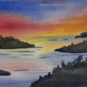 Fundy Sunset #1 by Aprille Janes