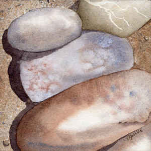 Rocky Beach by Aprille Janes