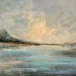 'Quiet Tides' - Triptych by Marina Emphietzi, Image 3.