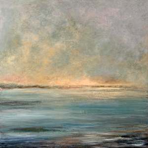 'Quiet Tides' - Triptych by Marina Emphietzi, Image 4.