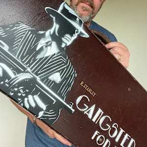 Gangster For Life (suitcase) by Geoff Cunningham 