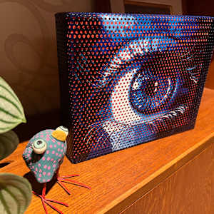 Blue A-Eye by Geoff Cunningham 