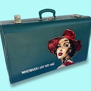 Wherever I Lay My Hat (suitcase) by Geoff Cunningham 