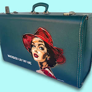 Wherever I Lay My Hat (suitcase) by Geoff Cunningham 