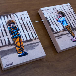 Phone A Friend #4 (string) by Geoff Cunningham 