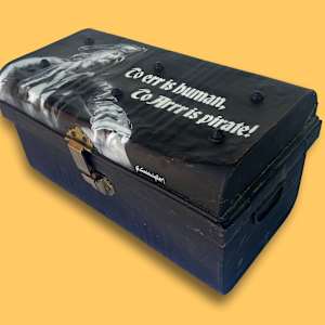 To Arrr Is Pirate (treasure chest) by Geoff Cunningham 