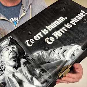 To Arrr Is Pirate (treasure chest) by Geoff Cunningham 