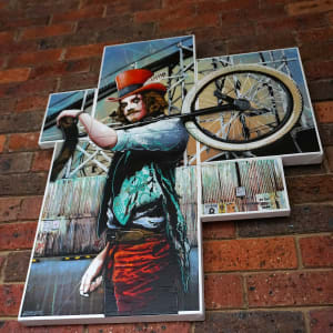 The Busker by Geoff Cunningham 