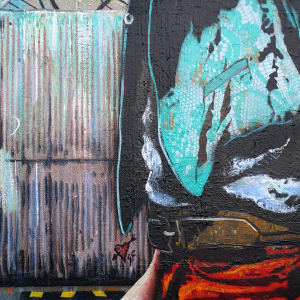 The Busker by Geoff Cunningham 