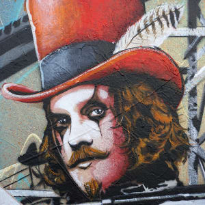 The Busker by Geoff Cunningham 