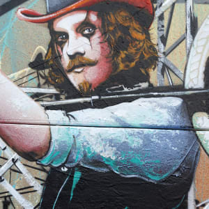 The Busker by Geoff Cunningham 