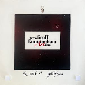 The Wait - Stencilchrome by Geoff Cunningham, Image 4.
