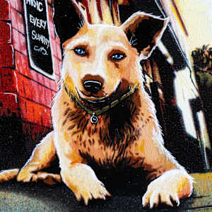 Walking The Dog by Geoff Cunningham 