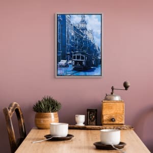 Bourke Street Tram by Geoff Cunningham 