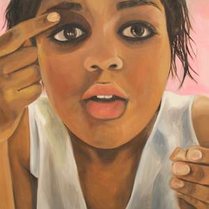 At the Pink Alter 2 by Danielle DesBordes
