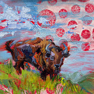 Buffalo Roams by Michelle Boerio 