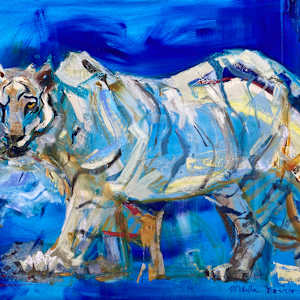 The Tiger is Out by Michelle Boerio 