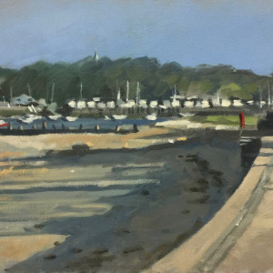 Bembridge Sailing Club from St Helens Duver by Andrew Hird, Image 1.