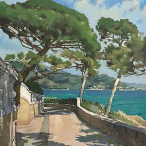 Cap Ferrat, afternoon sun by Andrew Hird ARSMA, Image 1.