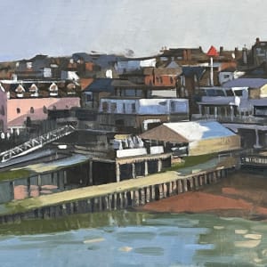 Cowes waterfront by Andrew Hird