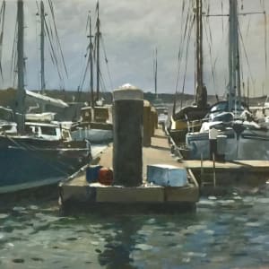 Cowes yacht haven, first light by Andrew Hird, Image 1.