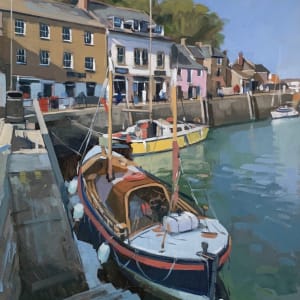 Historic lifeboat Anne Allen, Padstow harbour by Andrew Hird