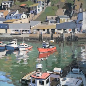 Polperro Harbour by Andrew Hird