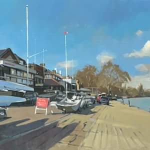 Putney Embankment by Andrew Hird ARSMA, Image 1.