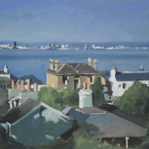 Ryde rooftops, afternoon sunshine by Andrew Hird, Image 1.