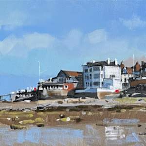 Seaview, low tide by Andrew Hird ARSMA