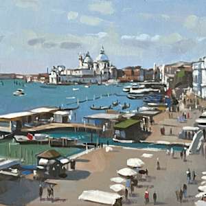 Riva degli Schiavoni, Venice by Andrew Hird ARSMA