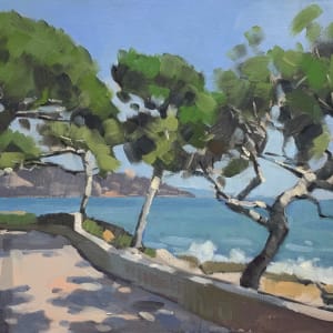 Promenade Maurice Rouvier, Cap Ferrat by Andrew Hird