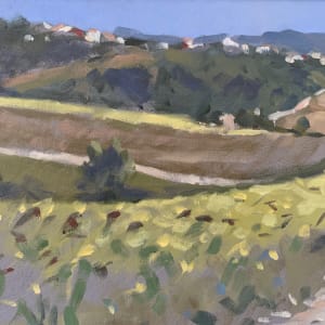 Morning sunshine and shadows, looking to Cavallano by Andrew Hird 