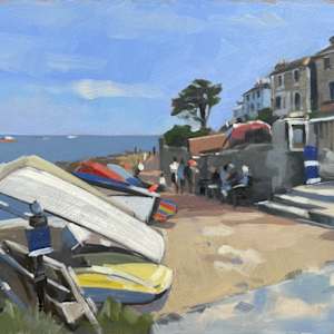 Along the seafront, Seaview by Andrew Hird ARSMA