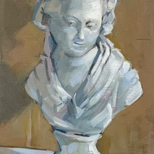 Study of a stone bust by Andrew Hird