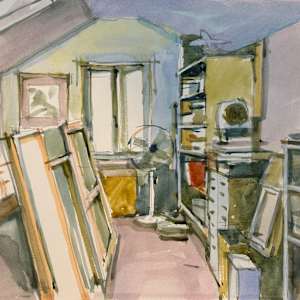 Studio clutter by Andrew Hird ARSMA