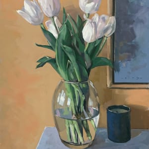 Early tulips by Andrew Hird
