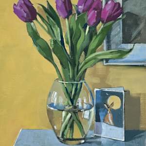First tulips by Andrew Hird ARSMA