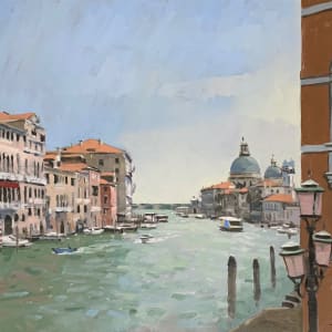 The Grand Canal, mid morning sun by Andrew Hird