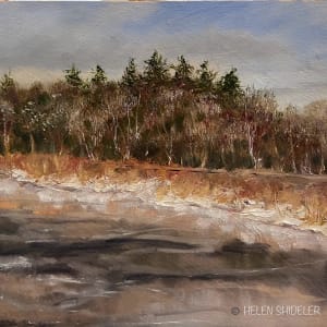 Early January Hammond RIver by Helen Shideler